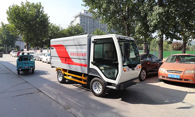 四分類八桶垃圾車有何妙用？解決市政、物業(yè)小區(qū)垃圾分類轉(zhuǎn)運難題真的有效嗎？