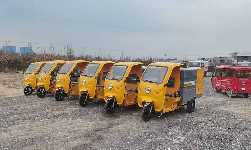 助力城市美好環境建設的新力量——三輪高壓清洗車