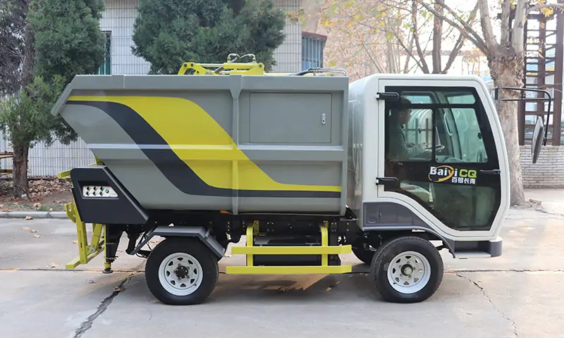 現(xiàn)代城市清潔利器——后裝式垃圾清運車