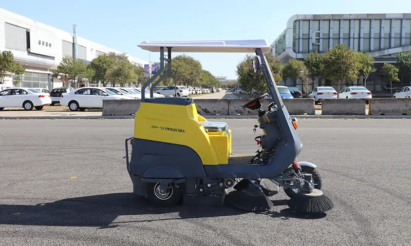 新時代環保清掃利器——純電動清掃車的嶄新未來