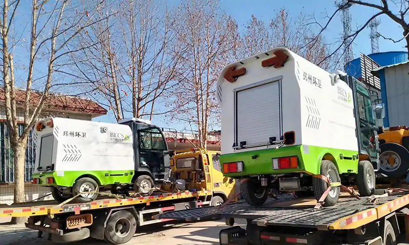高壓清洗車助力北控城市集團環衛建設,共建美好生活環境