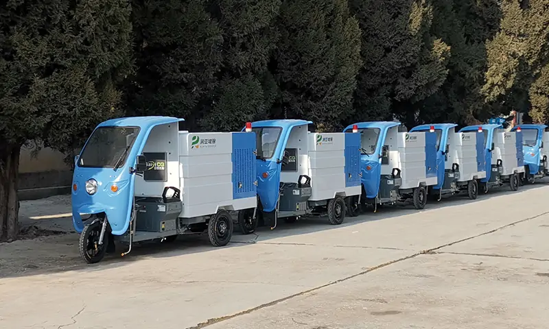 三輪多功能高壓沖洗車:為美好城市環境建設增添新動力
