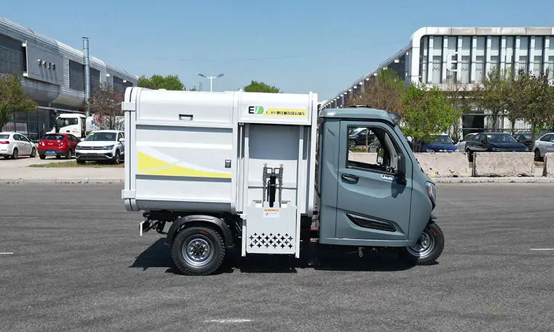 新能源垃圾清運(yùn)車(chē):城市清潔的高效綠色助手