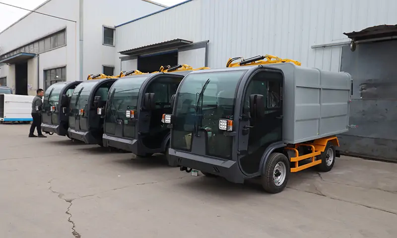 新能源四輪垃圾清運車：城市環(huán)境衛(wèi)生建設的得力助手