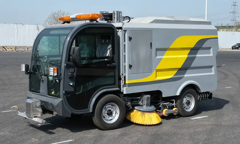 新能源純電動洗掃車-助力城市環境建設