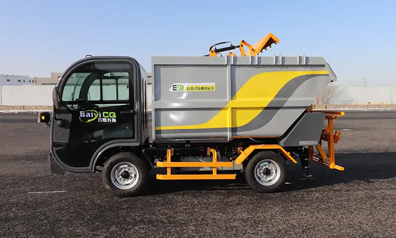 純電動后裝垃圾車發(fā)貨：助力城市環(huán)境建設的環(huán)保利器