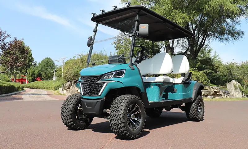 純電動(dòng)高爾夫球車(chē):智能便捷,舒適安全,適應(yīng)多場(chǎng)景需求