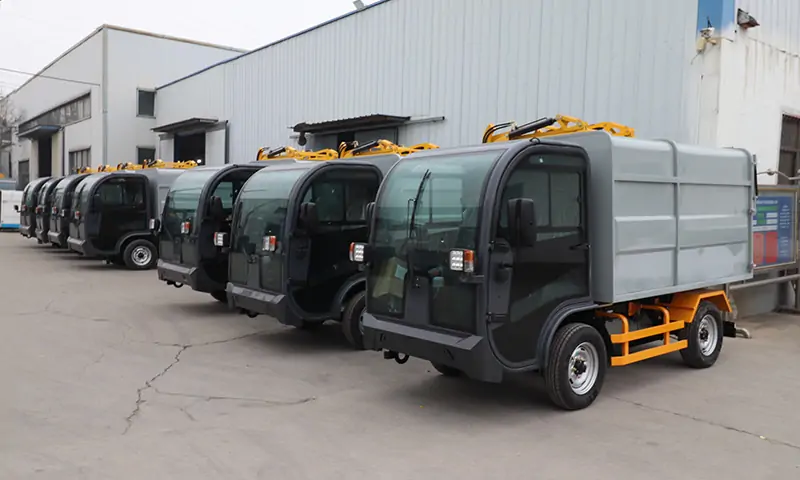 新能源四輪垃圾清運車：高效環(huán)保，助力城市環(huán)境衛(wèi)生建設