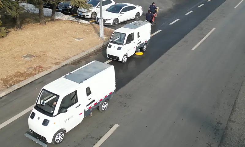 純電動高壓清洗車:高效多能,環衛清潔新選擇
