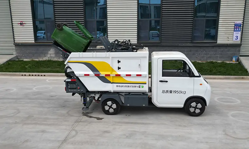 新能源后裝式垃圾車(chē):助力城市清潔的理想選擇