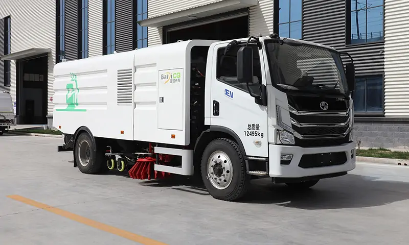純電動洗掃車——智慧環(huán)衛(wèi)的綠色選擇