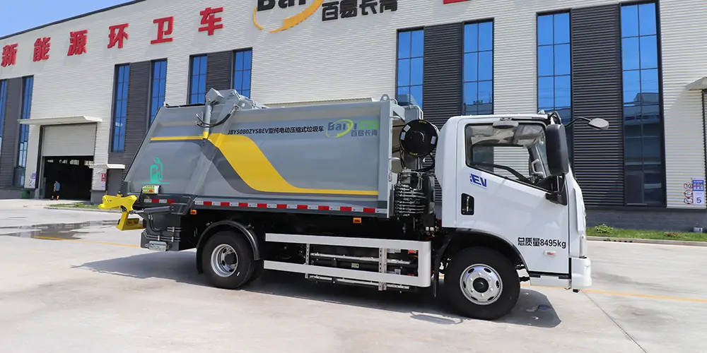 新能源垃圾壓縮車(chē)_垃圾壓縮車(chē)_純電動(dòng)垃圾車(chē)_電動(dòng)垃圾壓縮車(chē)