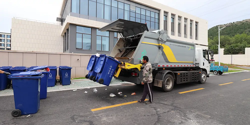 純電動壓縮垃圾車_電動壓縮垃圾車_壓縮垃圾車_垃圾車