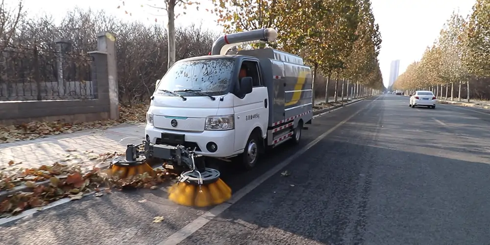 純電動樹葉收集車_樹葉收集車_電動樹葉收集車