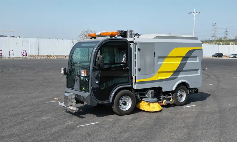 純電動洗掃車——打造智慧城市環衛新模式